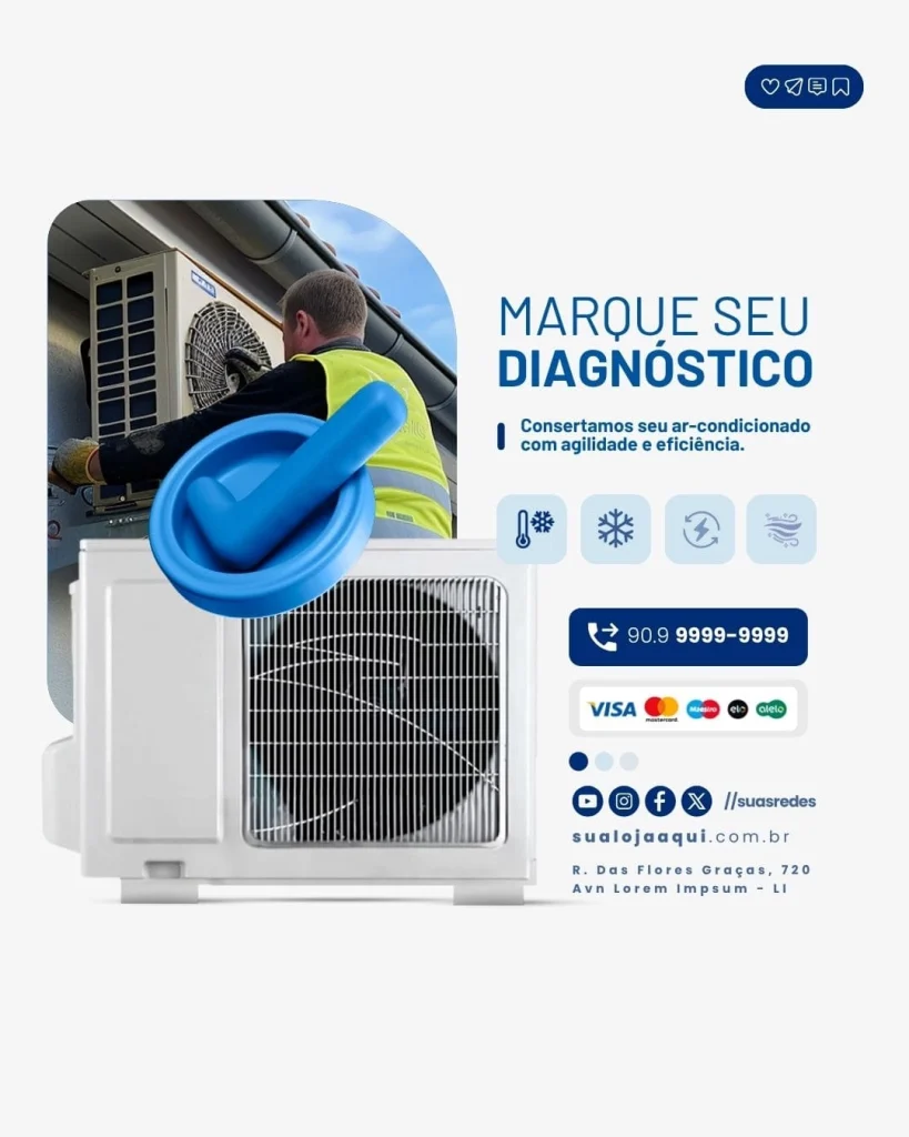 Consertamos seu ar-condicionado com agilidade e eficiência